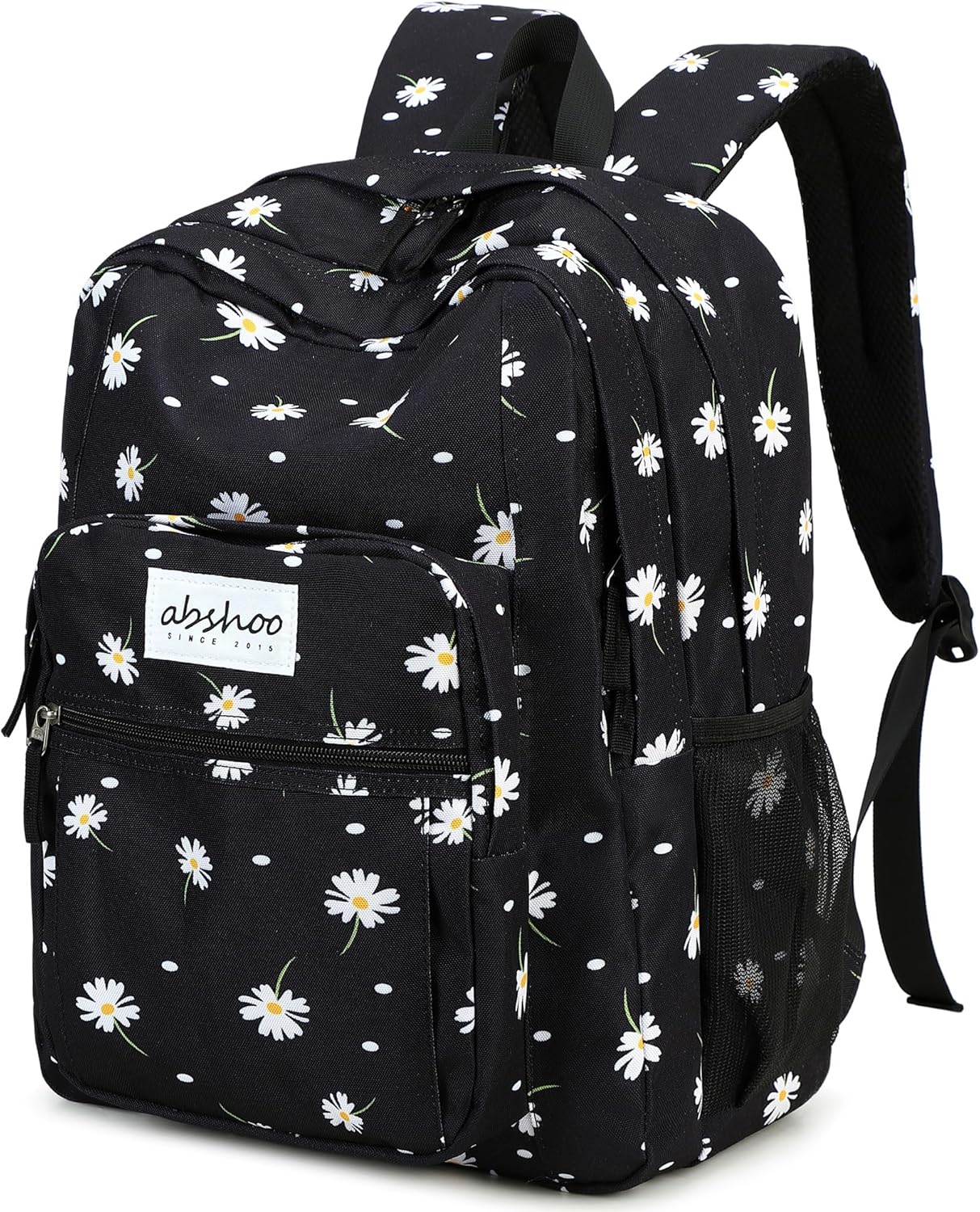 Basic Travel Backpack Water Resistant Black - Image 10