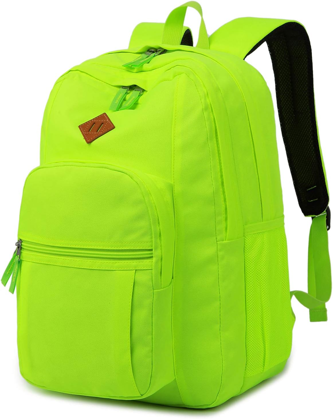 Basic Travel Backpack Water Resistant Black - Image 21