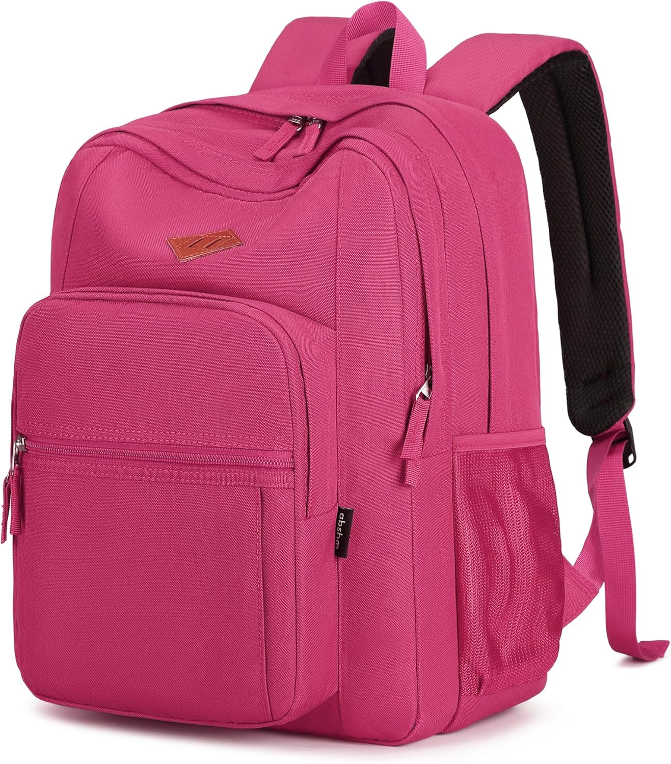 Basic Travel Backpack Water Resistant Black - Image 24