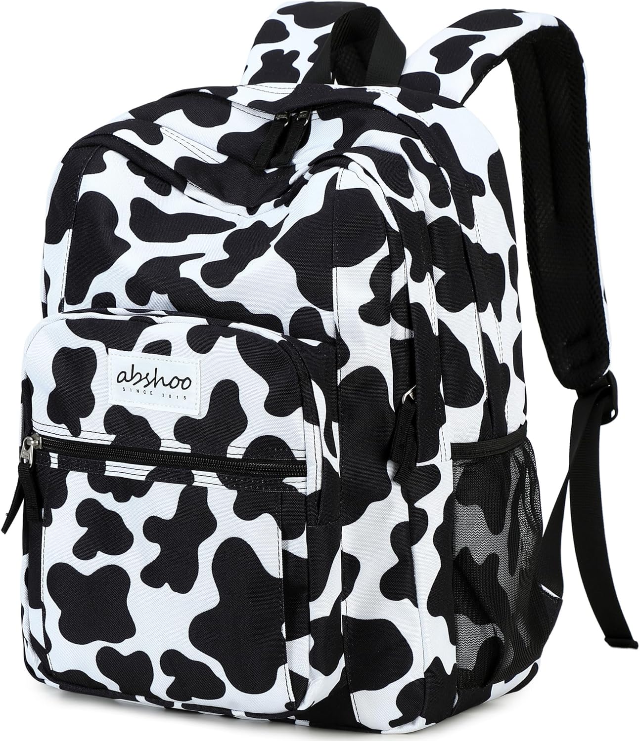 Basic Travel Backpack Water Resistant Black - Image 28