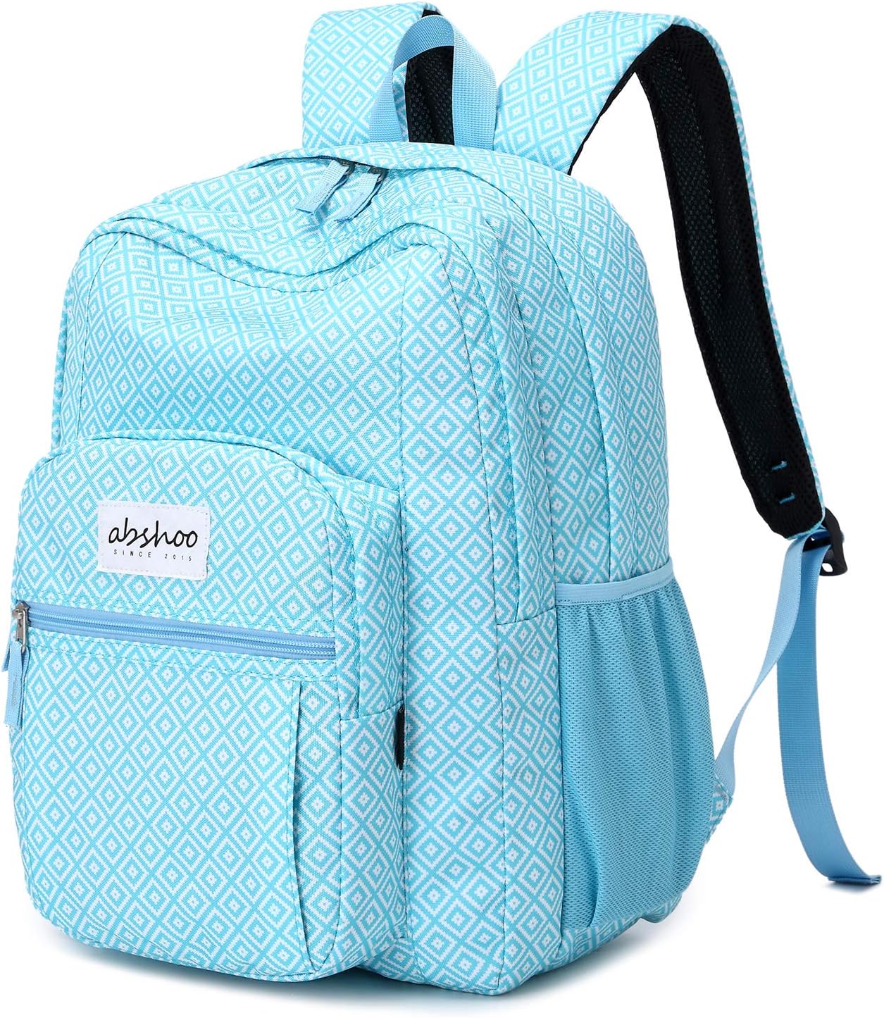 Basic Travel Backpack Water Resistant Black - Image 30