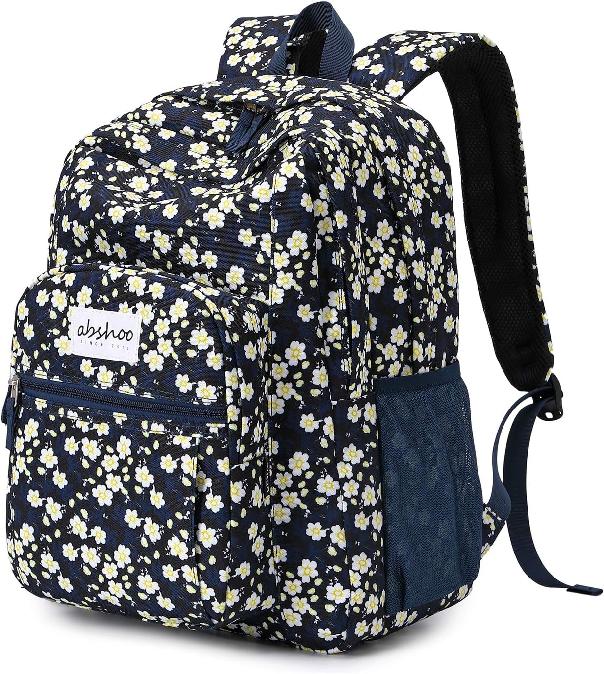 Basic Travel Backpack Water Resistant Black - Image 32
