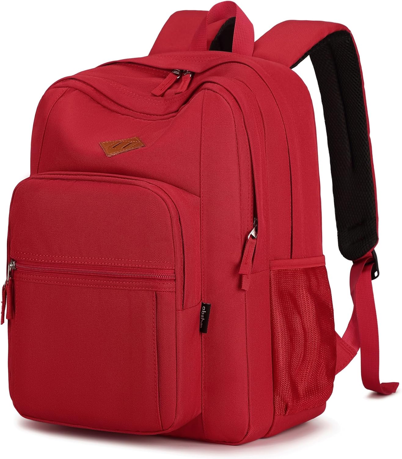 Basic Travel Backpack Water Resistant Black - Image 33