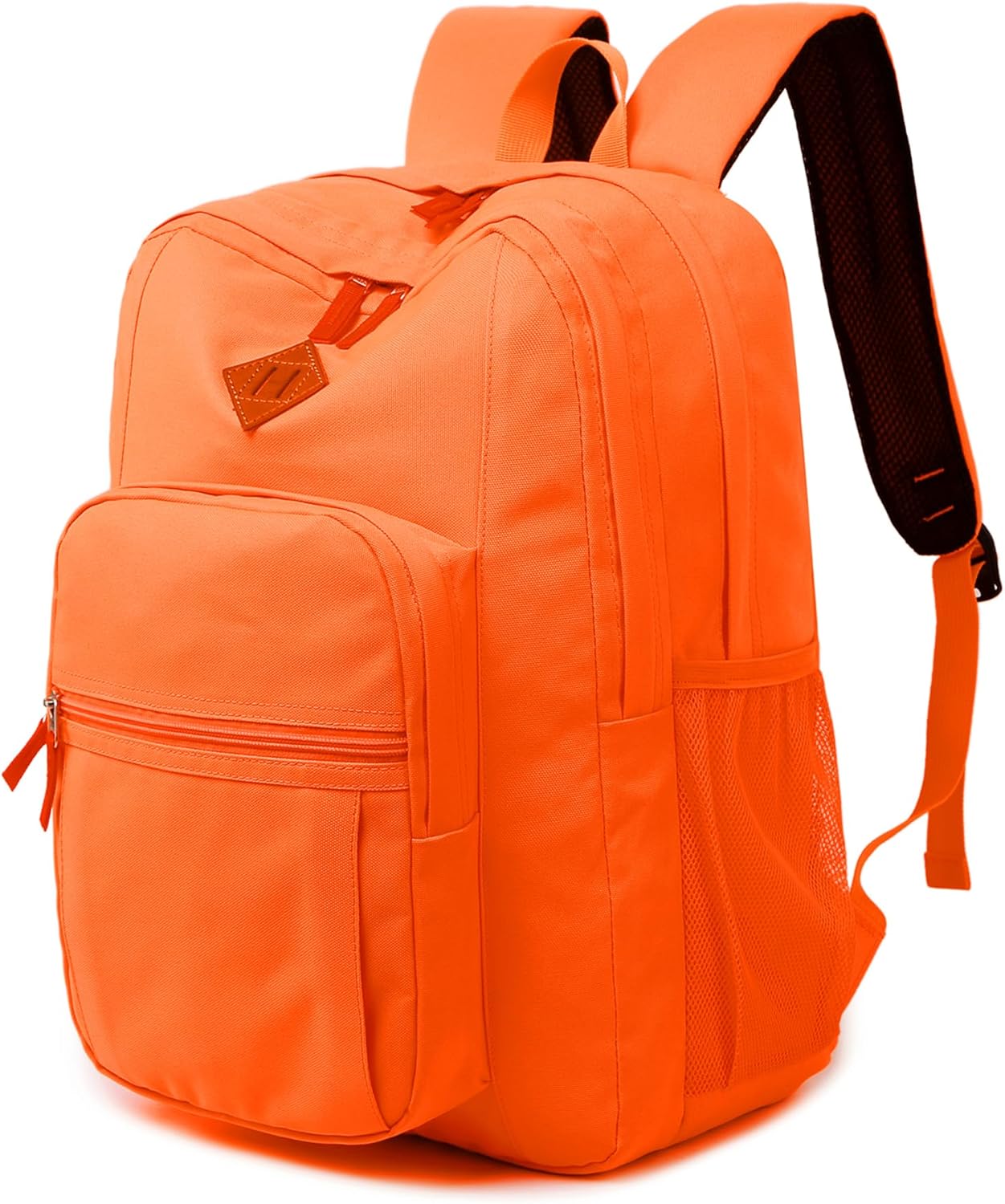 Basic Travel Backpack Water Resistant Black - Image 34