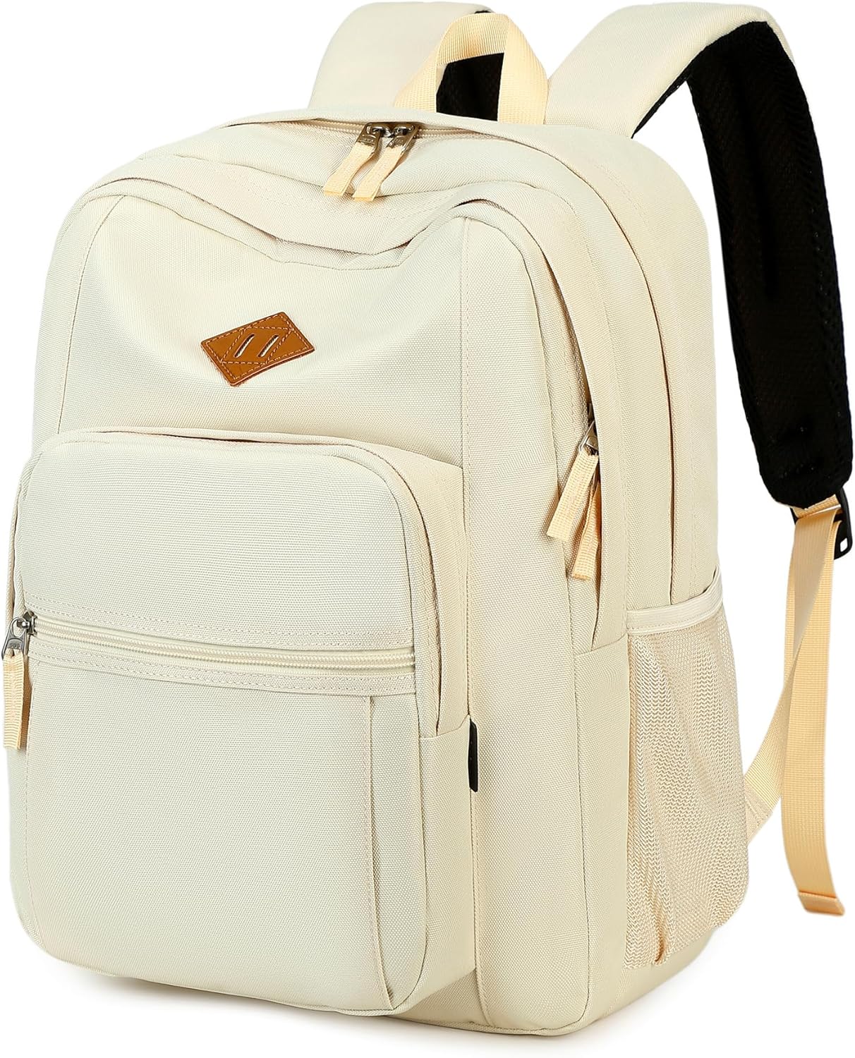 Basic Travel Backpack Water Resistant Black - Image 37