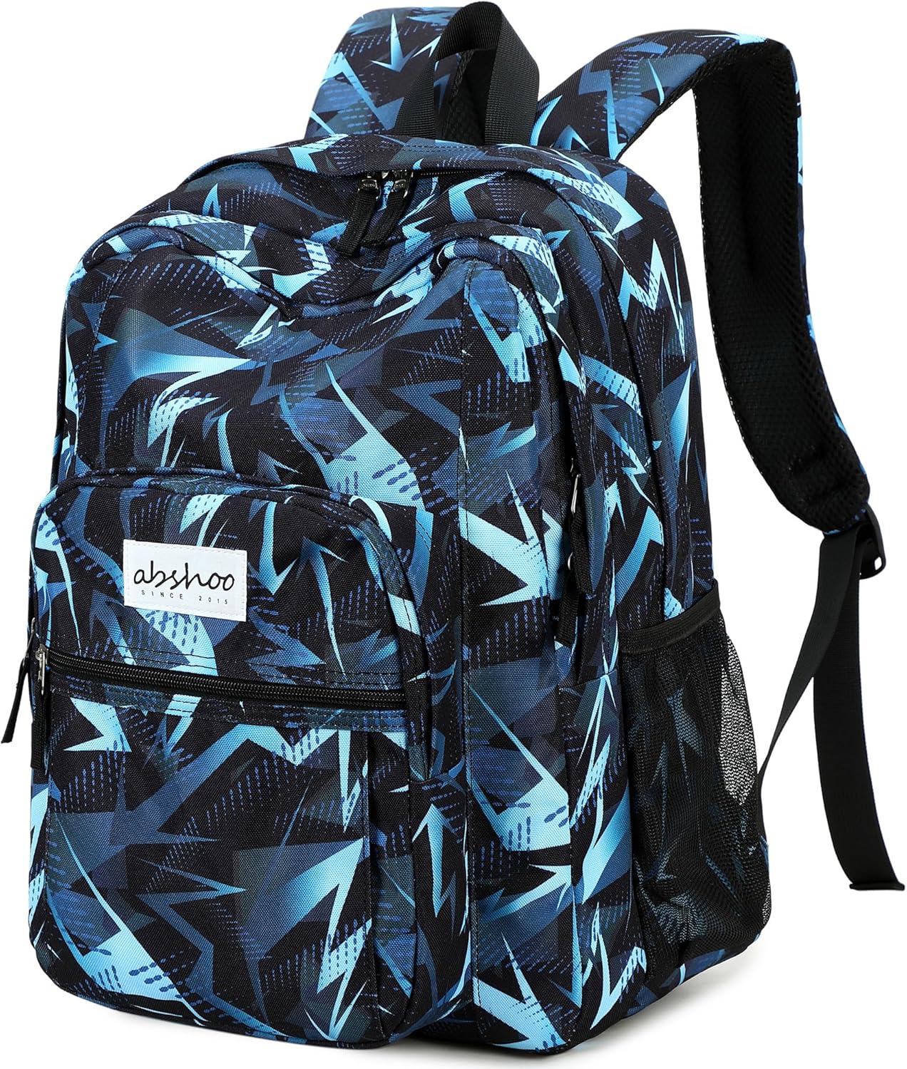Basic Travel Backpack Water Resistant Black - Image 38