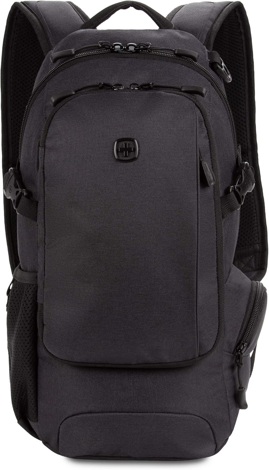 Narrow Daypack Backpack Dark Grey - Image 8
