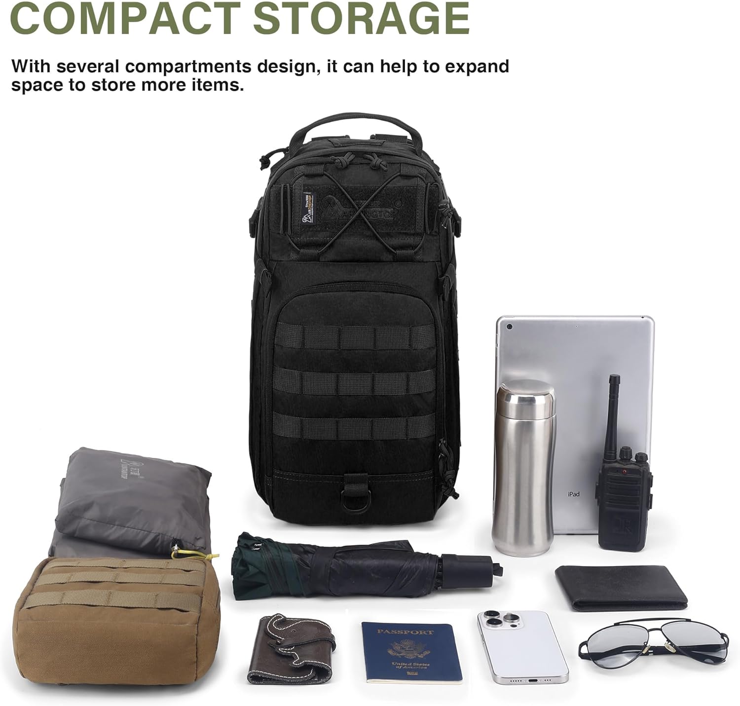 Small Tactical Backpack 18L Molle Design - Image 6