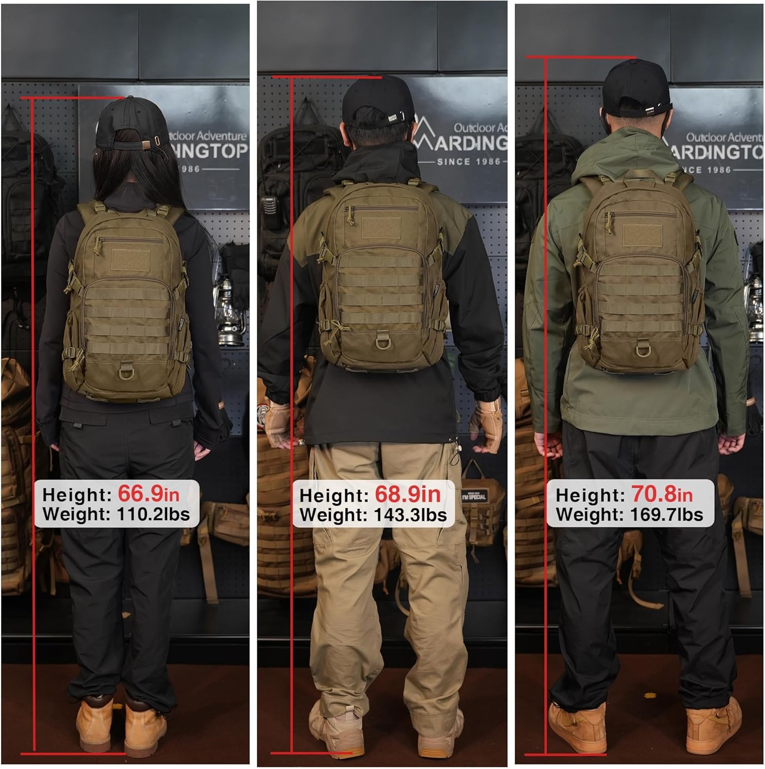 Tactical Backpack Molle 15L 25L - Image 8