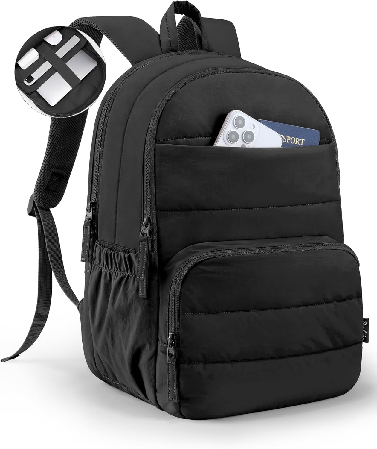 Travel Backpack Water Resistant 15.6 Inch - Image 11