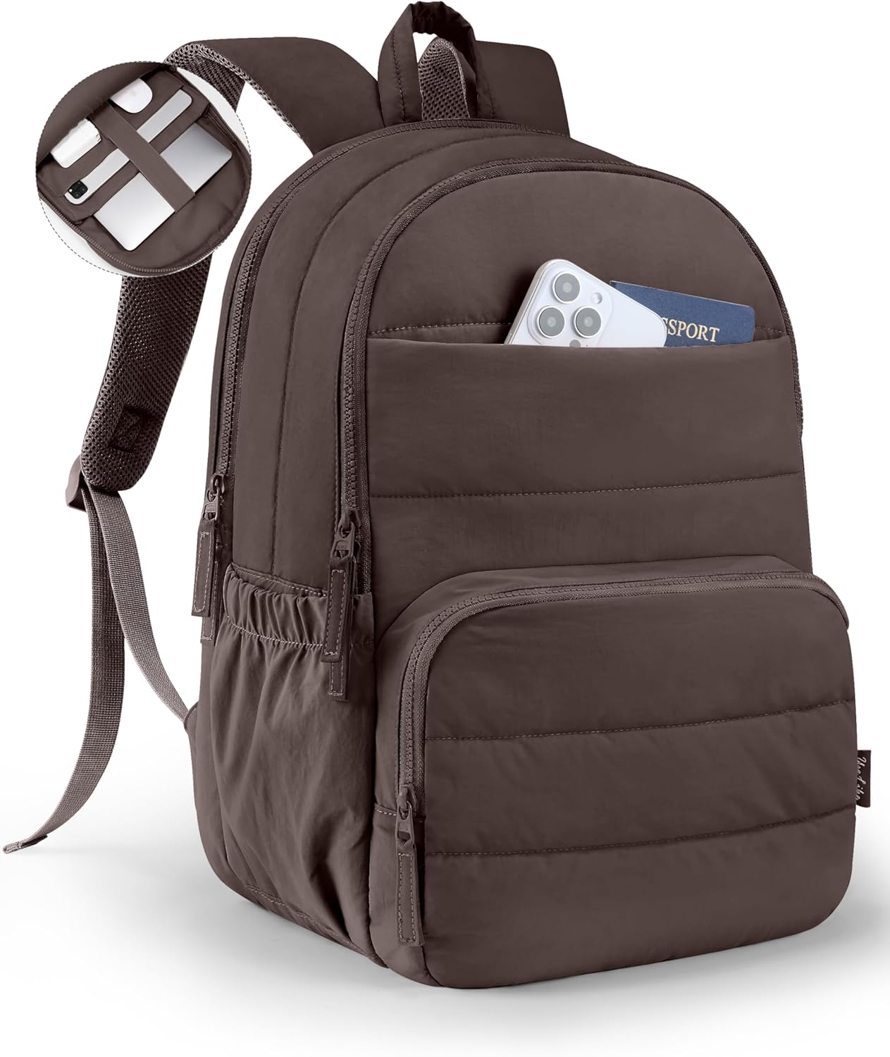 Travel Backpack Water Resistant 15.6 Inch - Image 12