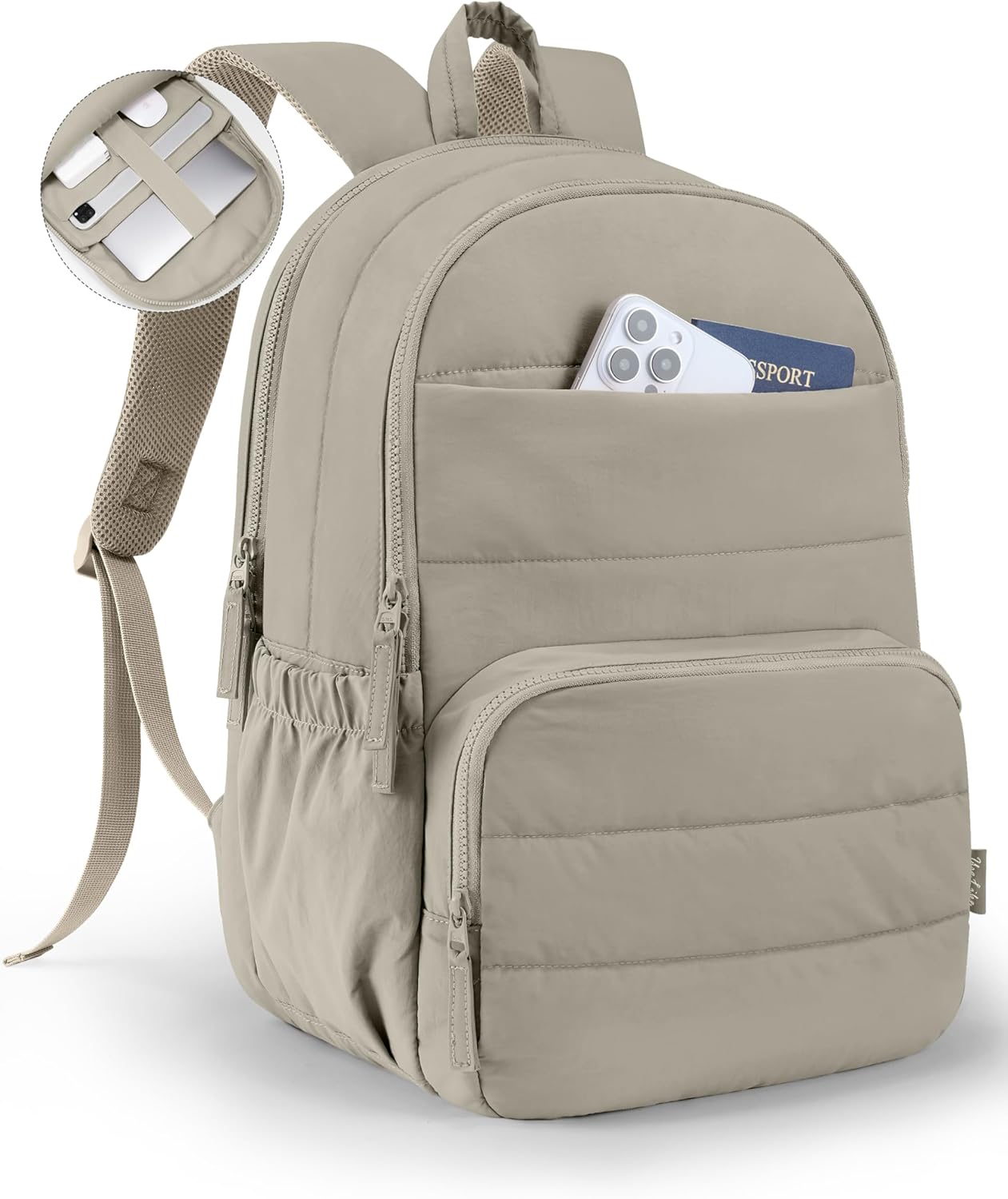 Travel Backpack Water Resistant 15.6 Inch - Image 8